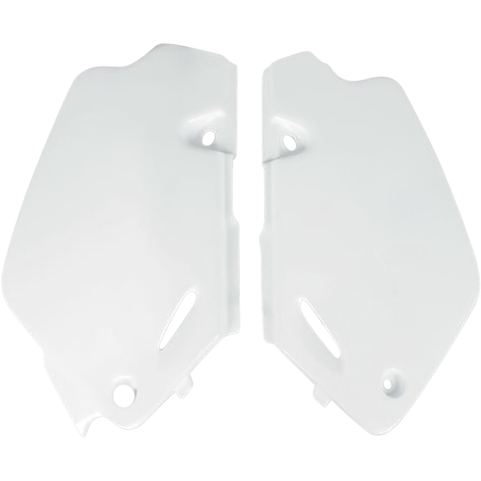 UFO Plastics Side Covers - CR80 '96-00 - White [MPN: HO03626041]_487135