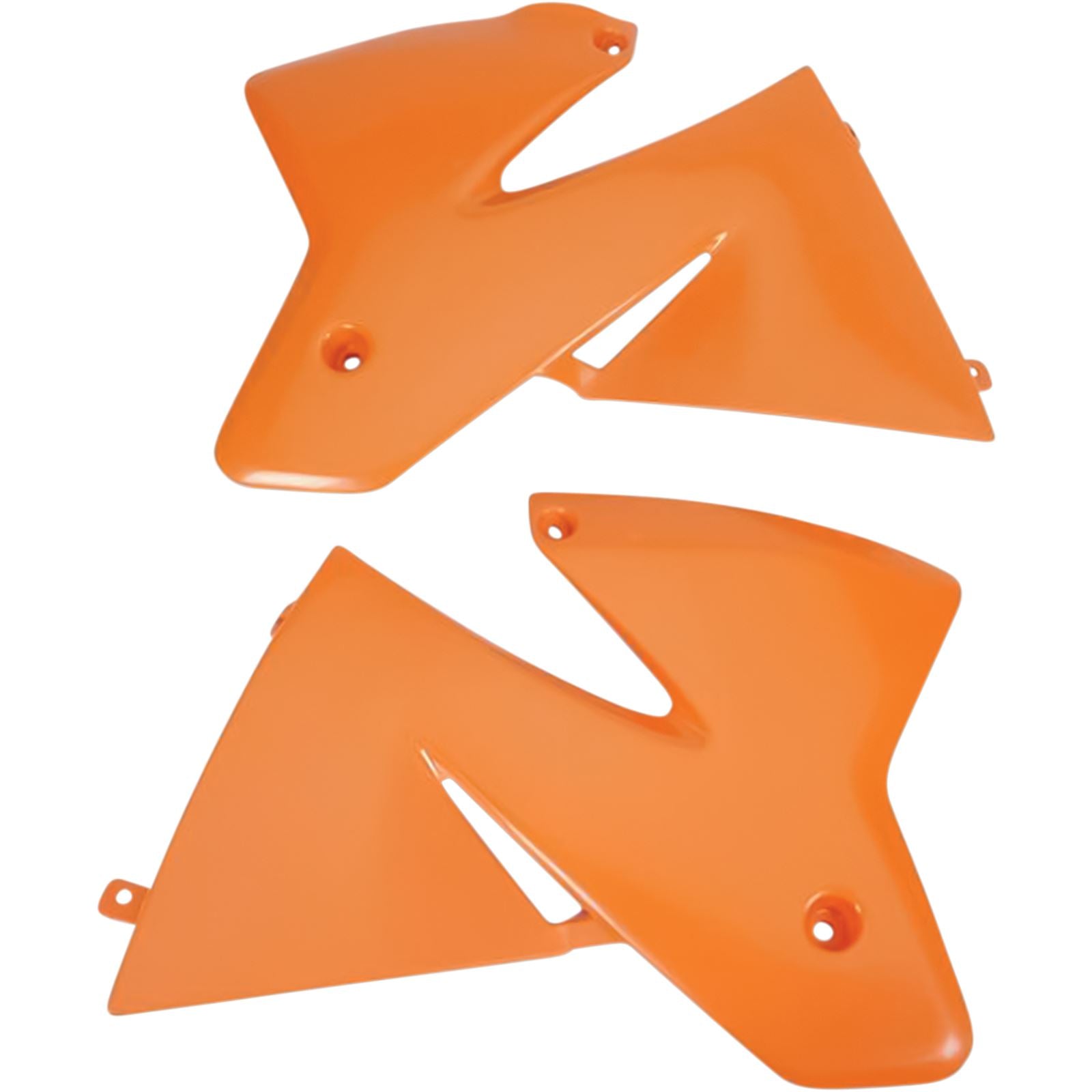UFO Plastics Radiator Shrouds for KTM - 98 Orange [MPN: KT03040127]_487130