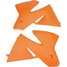 UFO Plastics Radiator Shrouds for KTM - 98 Orange [MPN: KT03040127]_487130