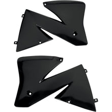 UFO Plastics Radiator Shrouds - EXC - Black [MPN: KT03066001]_487133