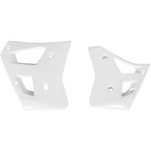 UFO Plastics Radiator Shrouds - YZ250 '90-92 - White [MPN: YA02823046]_487115