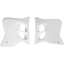 UFO Plastics Radiator Shrouds - YZ125-250 '93-5 - White [MPN: YA02856046]_487116