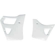 UFO Plastics Radiator Shrouds - YZ125-250 '89 - White [MPN: YA02815046]_487114