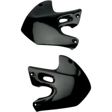 UFO Plastics Radiator Shrouds - Black - RM 125/250 '99-00 [MPN: SU03903001]_487105