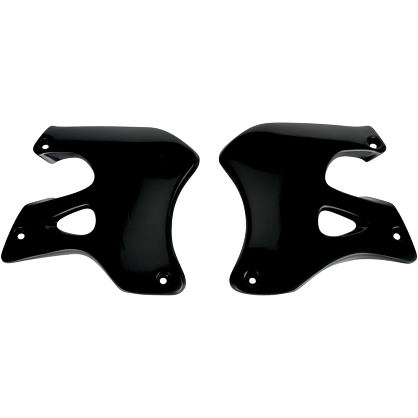 UFO Plastics Radiator Shrouds - Black - RM 125/250 '96-00 [MPN: SU02958001]_487103
