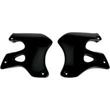 UFO Plastics Radiator Shrouds - Black - RM 125/250 '96-00 [MPN: SU02958001]_487103