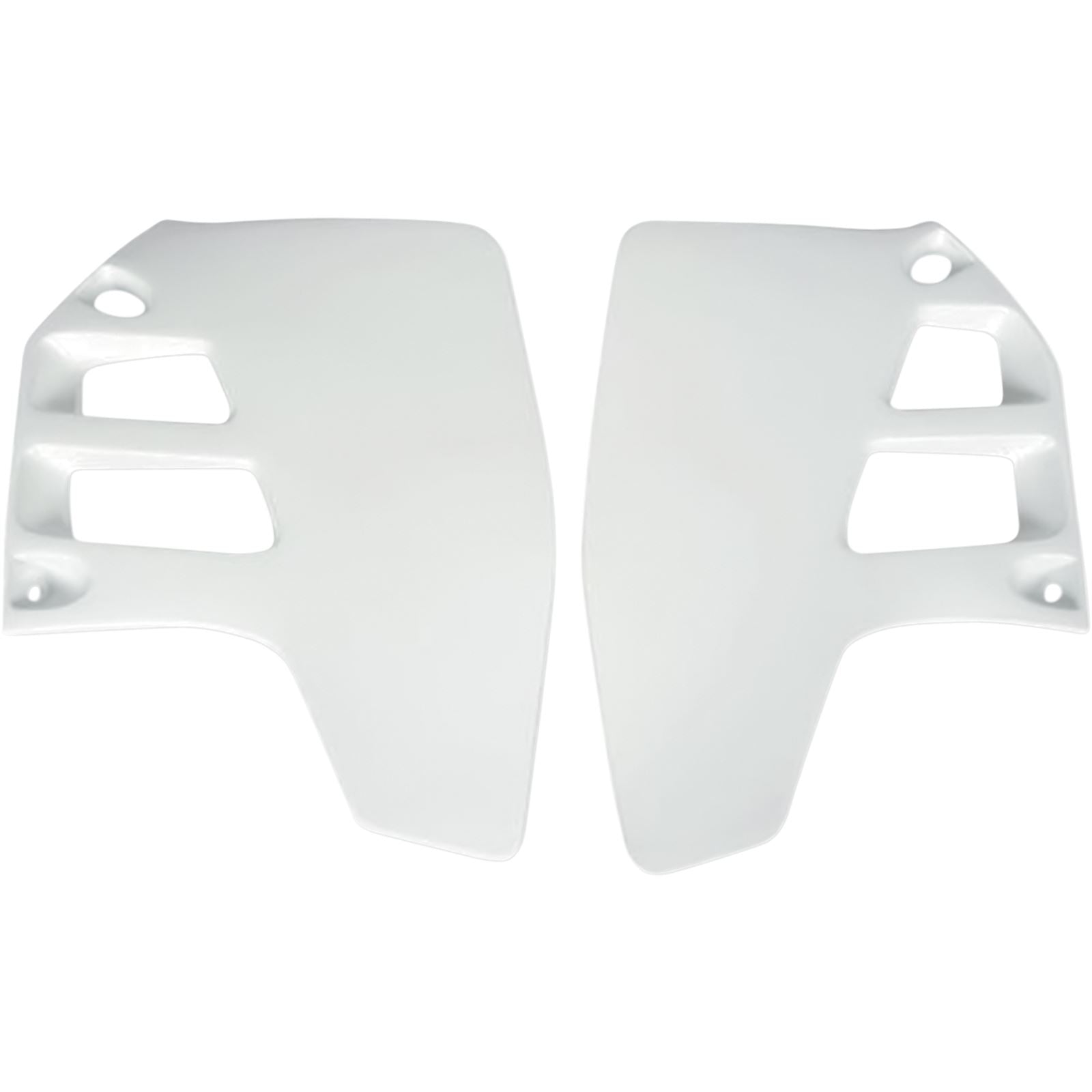 UFO Plastics Radiator Shrouds - RM White - 250 '89-92 [MPN: SU02909041]_487098