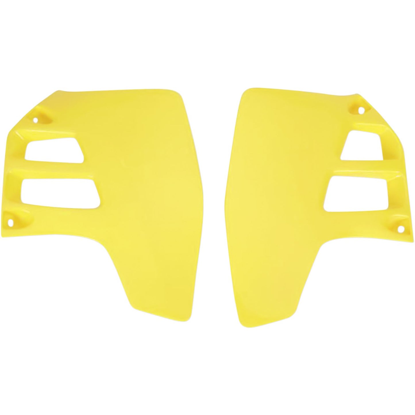 UFO Plastics Radiator Shrouds - RM Yellow - 250 '89-92 [MPN: SU02909101]_487099