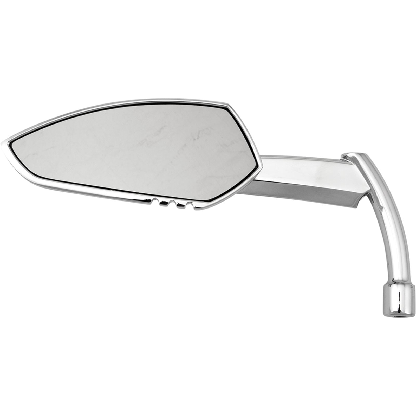 Harddrive Apache Mirror with Knife Stem Chrome  Left M60-6343CL_236584