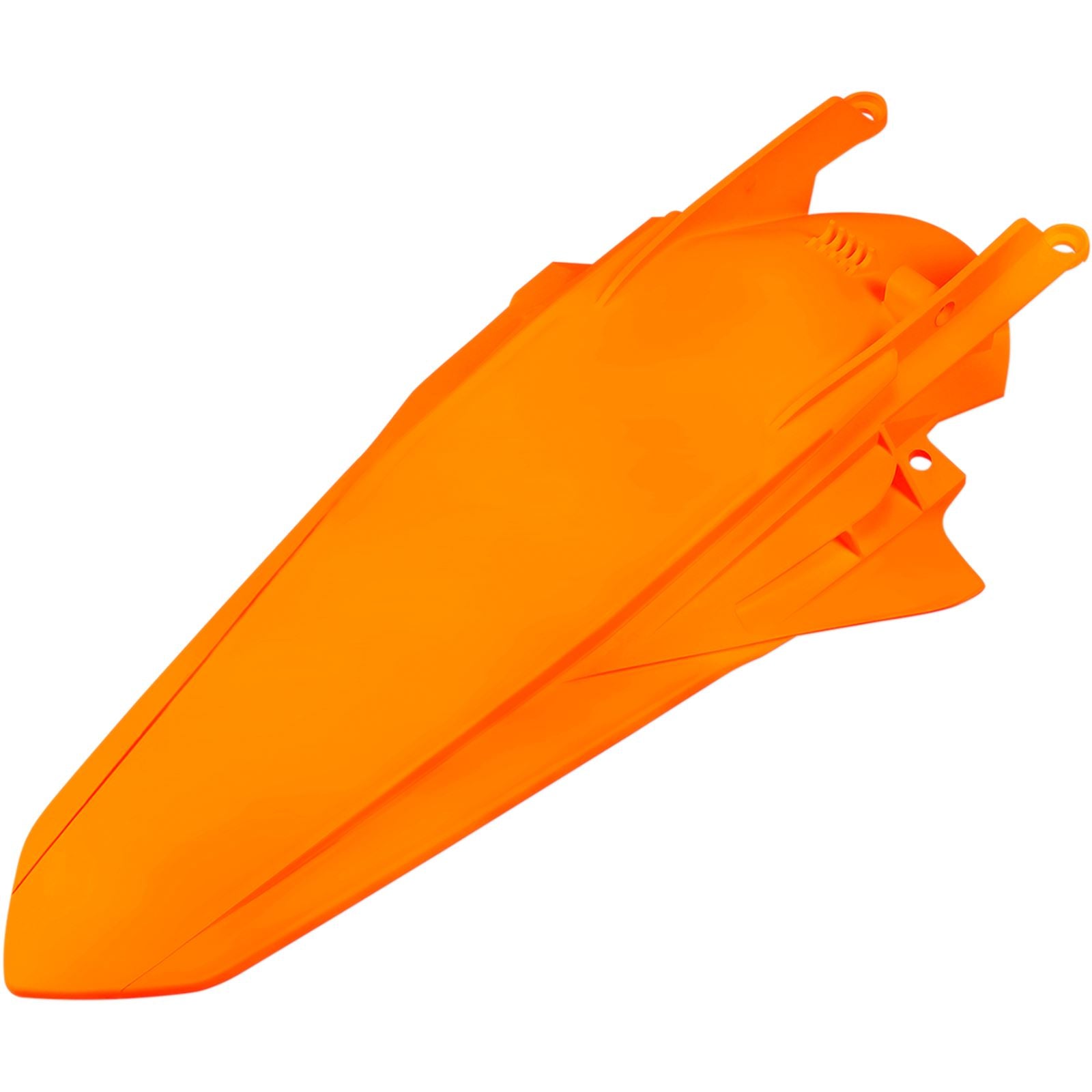 UFO Plastics MX Rear Fender - Fluorescent Orange - '19-'20 SX/SXF125-450 [MPN: KT04091FFLU]_488129