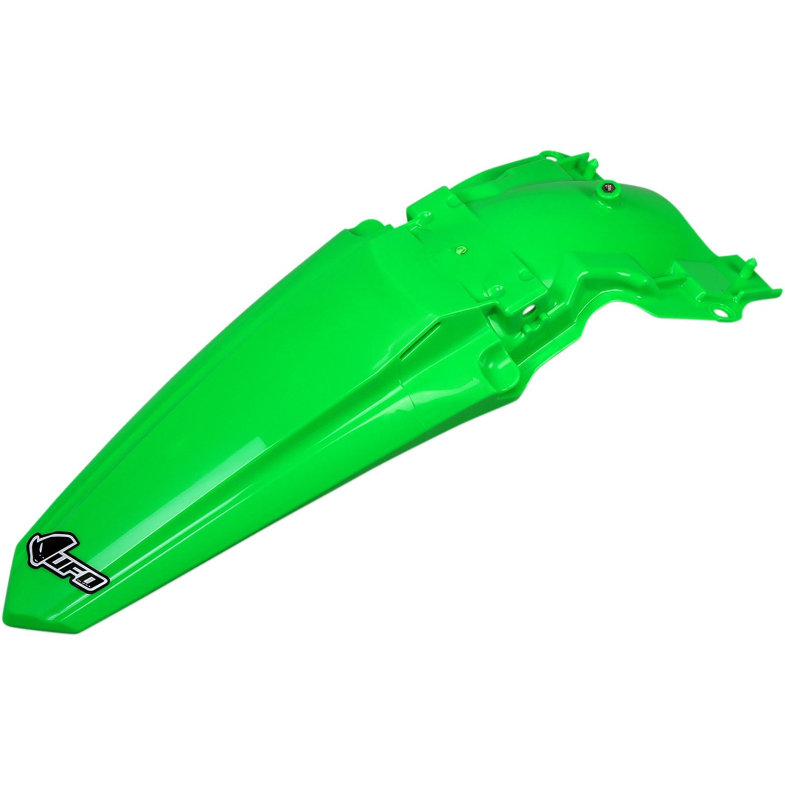 UFO Plastics MX Rear Fender - Fluorescent Green - '19-'20 [MPN: KA04749AFLU]_488113