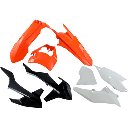 UFO Plastics Body Kit - Orange/White - EXC - '18 [MPN: KTKIT523999W]_488103
