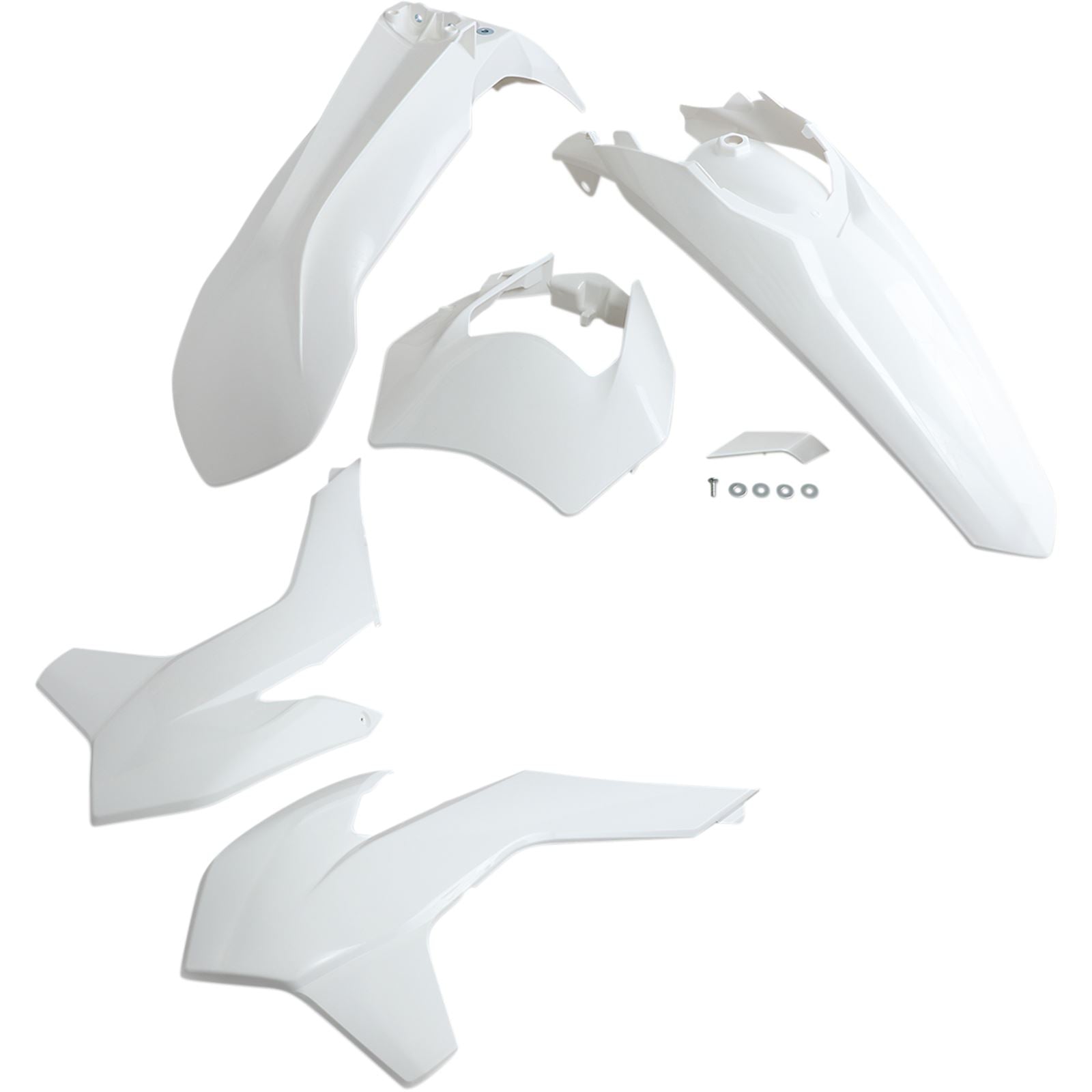 UFO Plastics Body Kit - White - EXC - '14-'16 [MPN: KTKIT524047]_488092