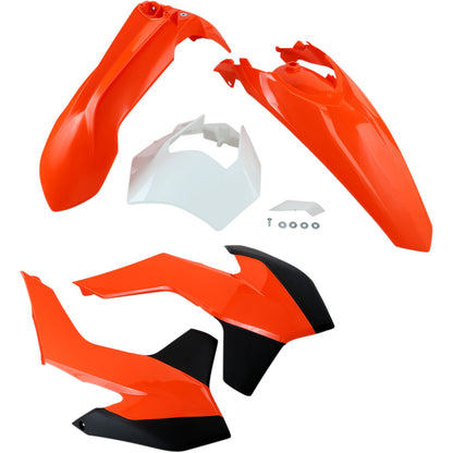 UFO Plastics Body Kit - Orange/White - EXC - '14-'16 [MPN: KTKIT524999]_488089