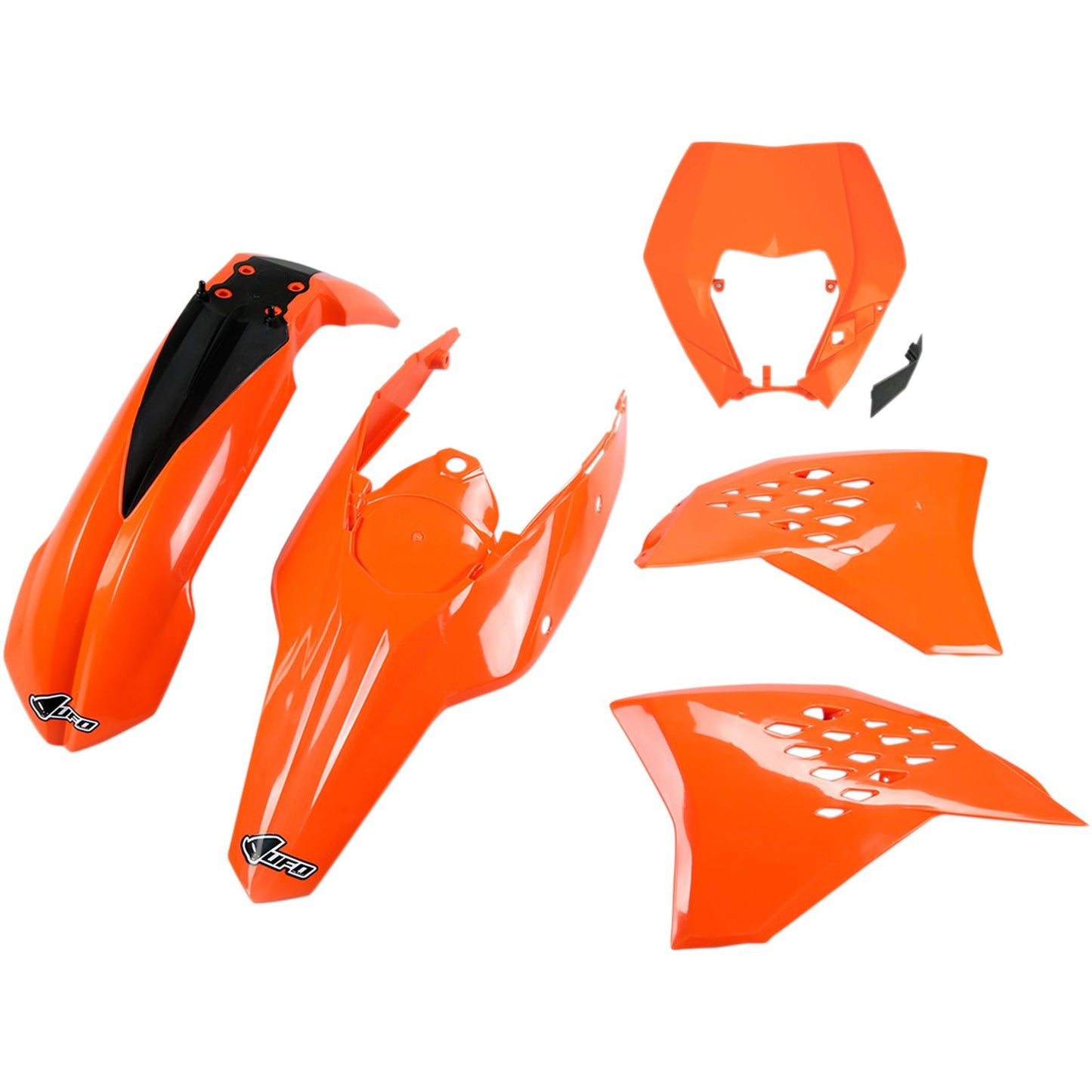 UFO Plastics Body Kit - Orange/Black - EXC - '09-'10 [MPN: KTKIT520999]_488068