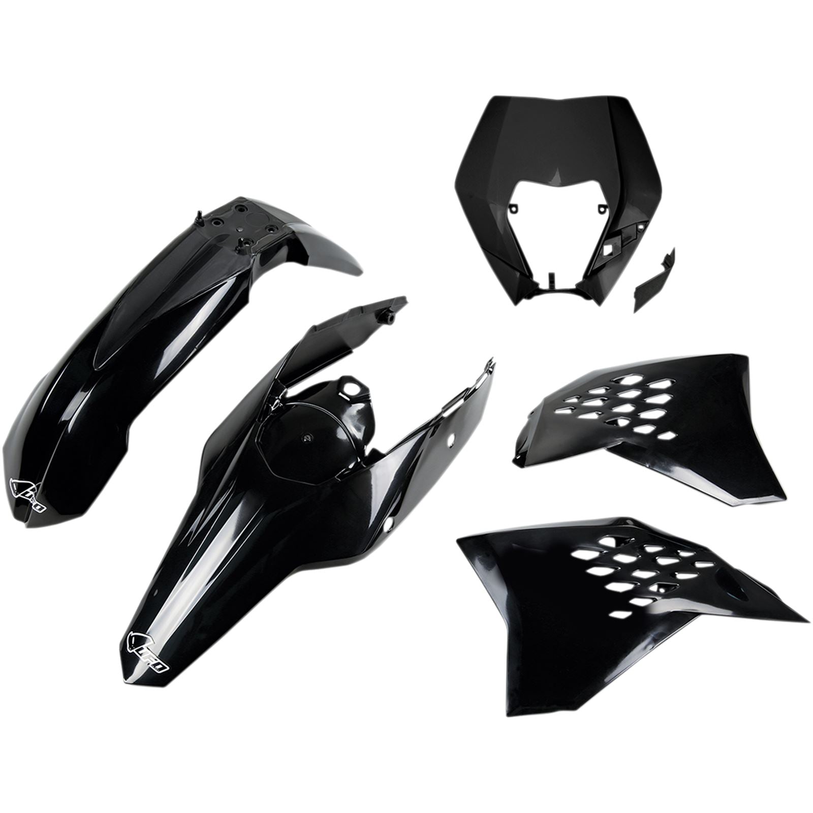 UFO Plastics Body Kit - Black - EXC - '09-'11 [MPN: KTKIT520001]_488069