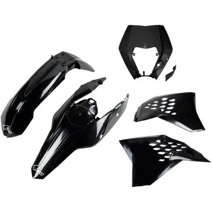 UFO Plastics Body Kit - Black - EXC - '09-'11 [MPN: KTKIT520001]_488069