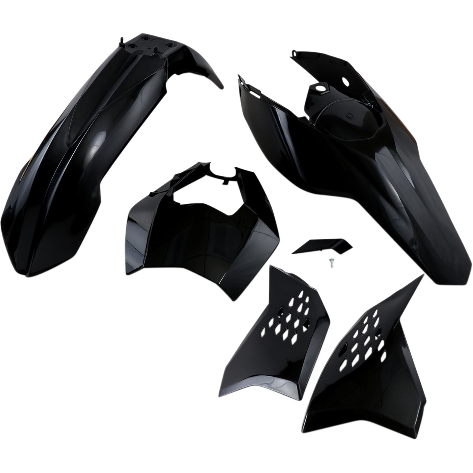 UFO Plastics Body Kit - Black - EXC - '09-'11 [MPN: KTKIT520001]_488070