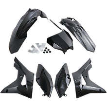UFO Plastics Replacement Body Kit - Black - '19-'20 CRF250RX/'17-'20 CRF450RX [MPN: HOKIT120001]_487953