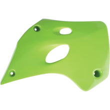UFO Plastics Radiator Shroud - KX 80 '91-97 - Green [MPN: KA02759026]_487080