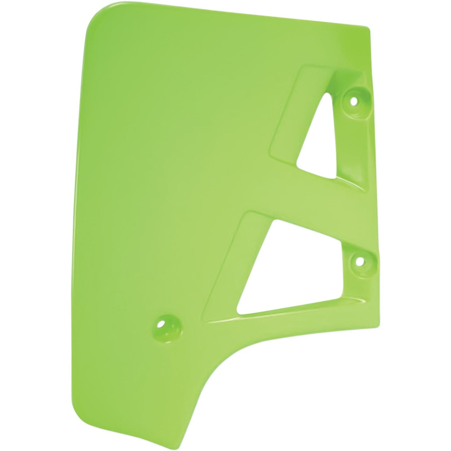 UFO Plastics Radiator Shroud - KX 125 86-87 - Green [MPN: KA02702026]_487081