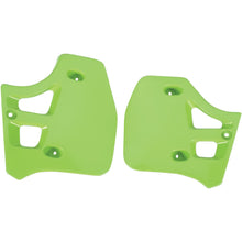 UFO Plastics Radiator Shroud - KX 250-500 '88-9 - Green [MPN: KA02712026]_487083