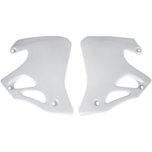 UFO Plastics Radiator Covers - CR 125-250 '95-6 - White [MPN: HO02672041]_487065