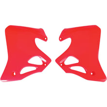 UFO Plastics Radiator Covers - CR125-250 '95-6 - Red [MPN: HO02672067]_487066