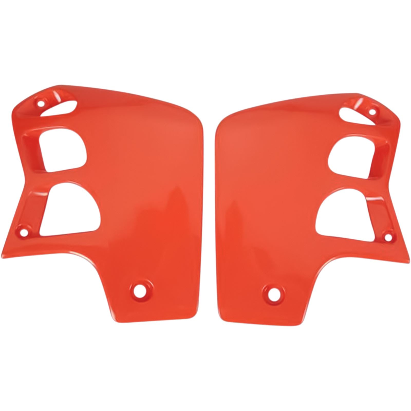 UFO Plastics Radiator Covers - Red for Honda [MPN: HO02620121]_487059