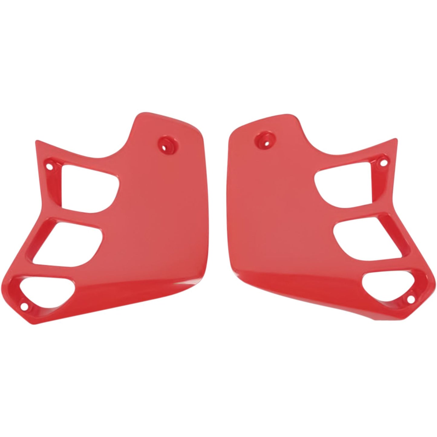 UFO Plastics Radiator Covers - CR 125/250 '89 - Red [MPN: HO02610061]_487049