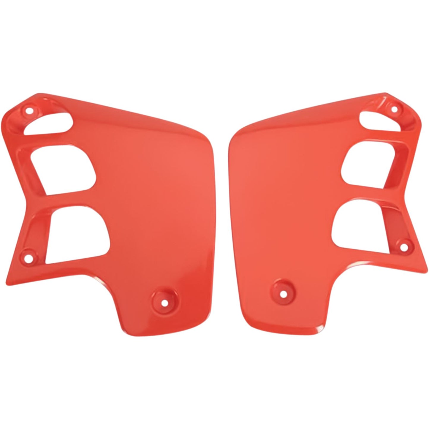 UFO Plastics Radiator Covers - Red for Honda [MPN: HO02610121]_487050