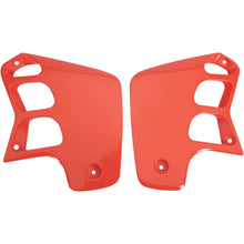 UFO Plastics Radiator Covers - Red for Honda [MPN: HO02610121]_487050