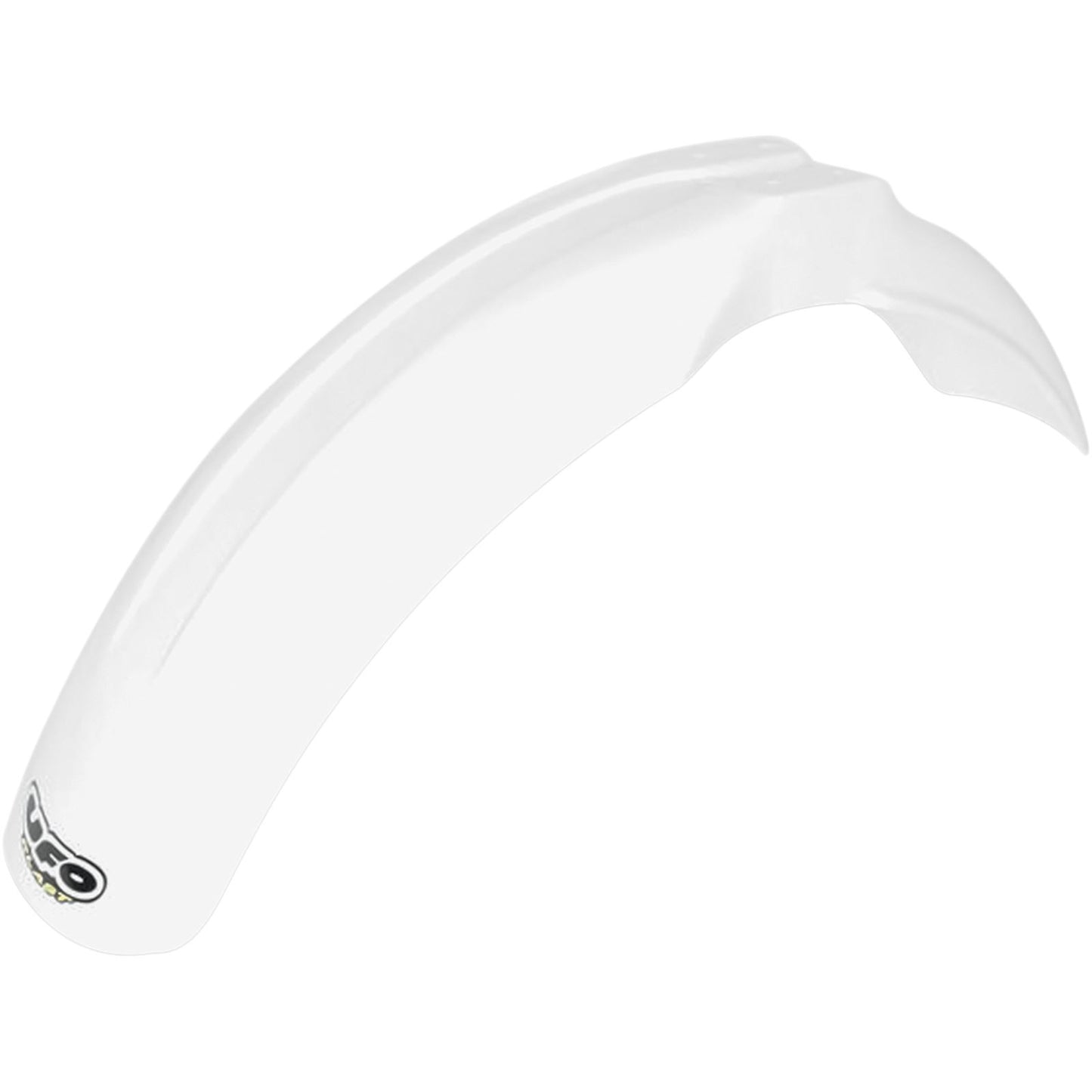 UFO Plastics Front Fender - White - '83-'99 CR125R/250 | '85-'01 CR500R [MPN: HO02600041]_486883