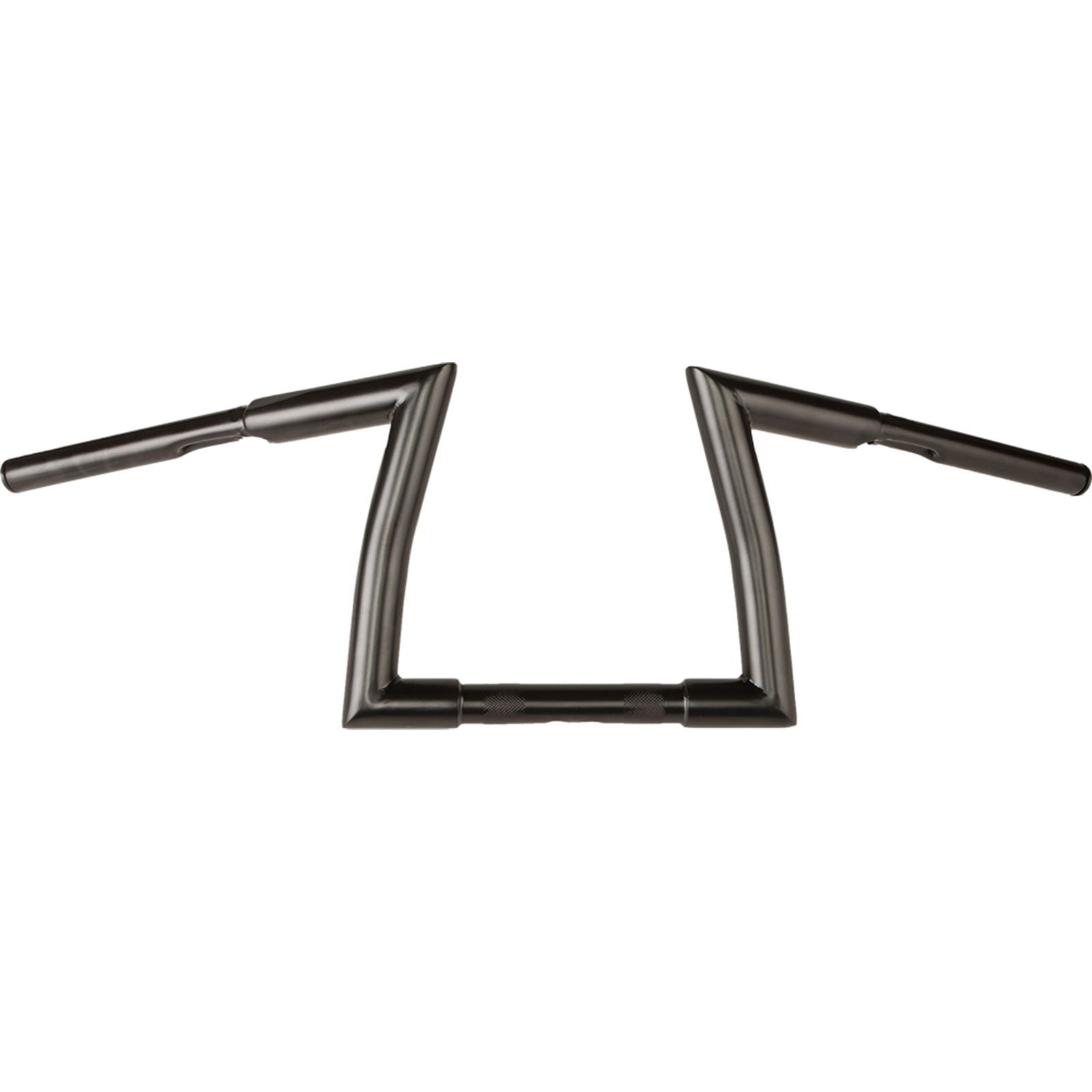 Harddrive Handlebar Z-Bar 1 1/4" Knurl 82-Up 31.5W 9" Rise Satin 21-367BK_236934