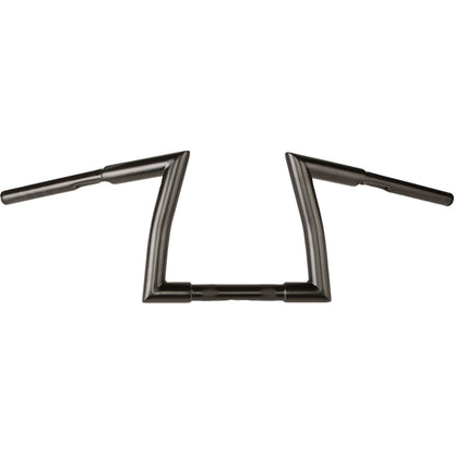 Harddrive Handlebar Z-Bar 1 1/4" Knurl 82-Up 31.5W 9" Rise Satin 21-367BK_236934