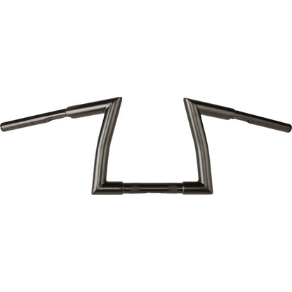 Harddrive Handlebar Z-Bar 1 1/4" Knurl 82-Up 31.5W 9" Rise Satin 21-367BK_1478639