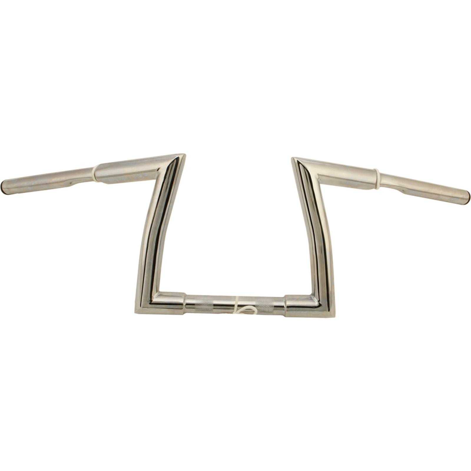 Harddrive Handlebar Z-Bar 1 1/4" Knurl 82-Up 31.5W 9" Rise Chrome  31-6172A_1478640