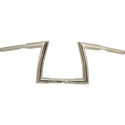 Harddrive Handlebar Z-Bar 1 1/4" Knurl 82-Up 31.5W 9" Rise Chrome  31-6172A_1478640