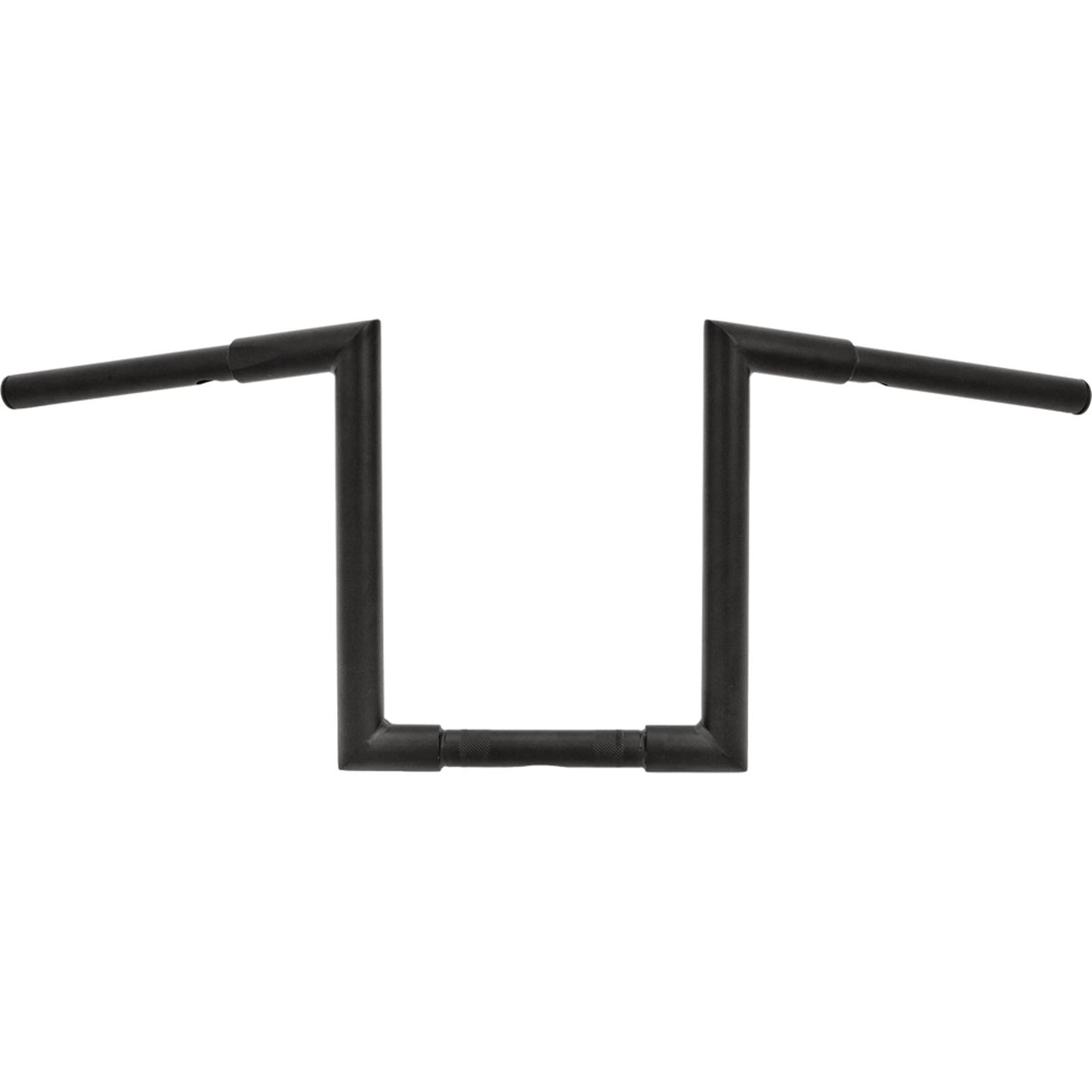 Harddrive Handlebar Z-Bar 1 1/4" Knurl 82-Up 31.5W 12" Rise Satin 21-356BK_236976