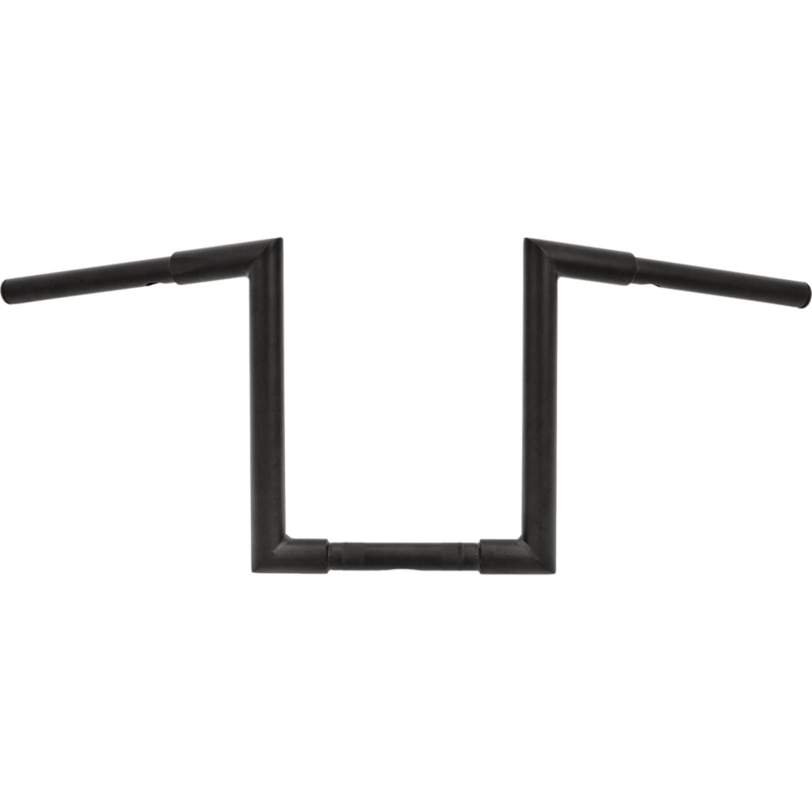 Harddrive Handlebar Z-Bar 1 1/4" Knurl 82-Up 31.5W 12" Rise Satin 21-356BK_236976