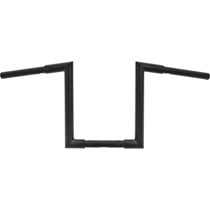 Harddrive Handlebar Z-Bar 1 1/4" Knurl 82-Up 31.5W 12" Rise Satin 21-356BK_236976