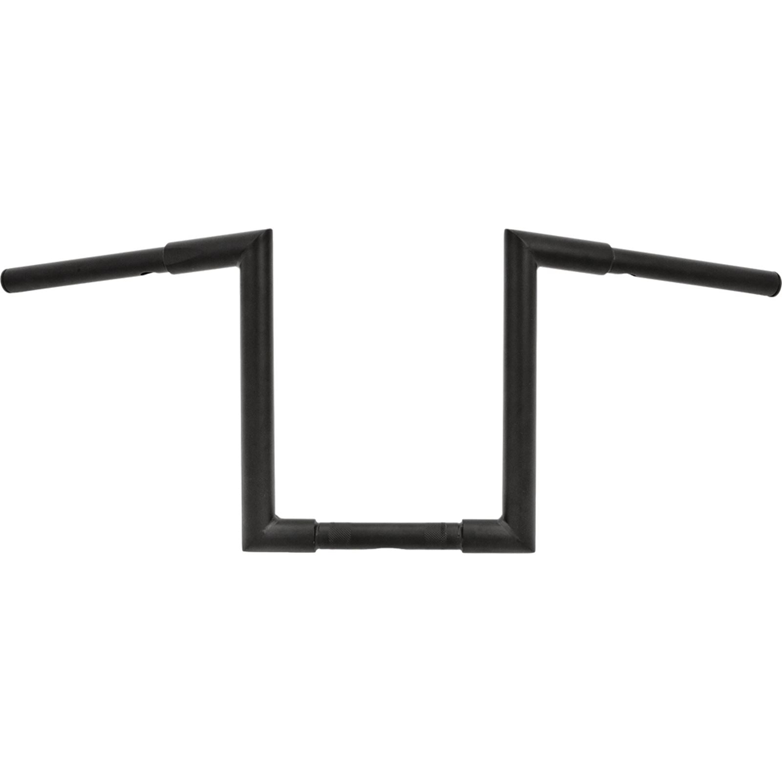 Harddrive Handlebar Z-Bar 1 1/4" Knurl 82-Up 31.5W 12" Rise Satin 21-356BK_1478641