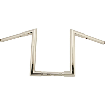 Harddrive Handlebar Z-Bar 1 1/4" Knurl 82-Up 31.5W 12" Rise Chrome  21-356_1478642