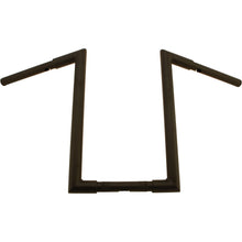 Harddrive Handlebar Z-Bar 1 1/4" Knurl 82-Up 31.5W 16" Rise Satin 21-368BK_237047