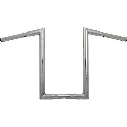 Harddrive Handlebar Z-Bar 1 1/4" Knurl 82-Up 31.5W 16" Rise Chrome  21-368_1478644