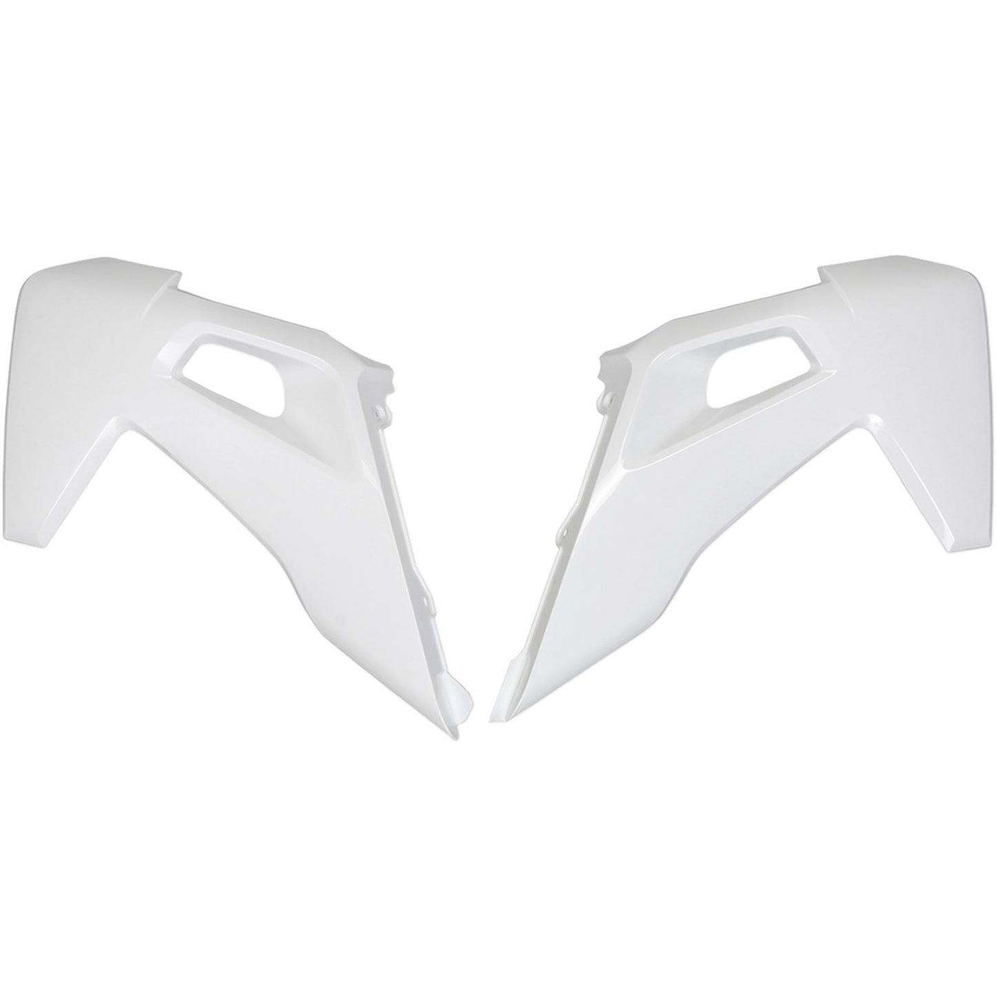 UFO Plastics Radiator Cover/Side Panel - White [MPN: HU03390041]_486831