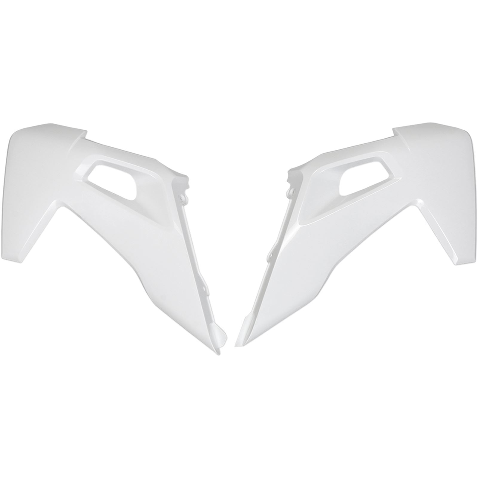 UFO Plastics Radiator Cover/Side Panel - White [MPN: HU03390041]_486831