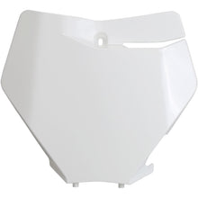 UFO Plastics Number Plate - SX/SX-F - White [MPN: KT04094047]_486819