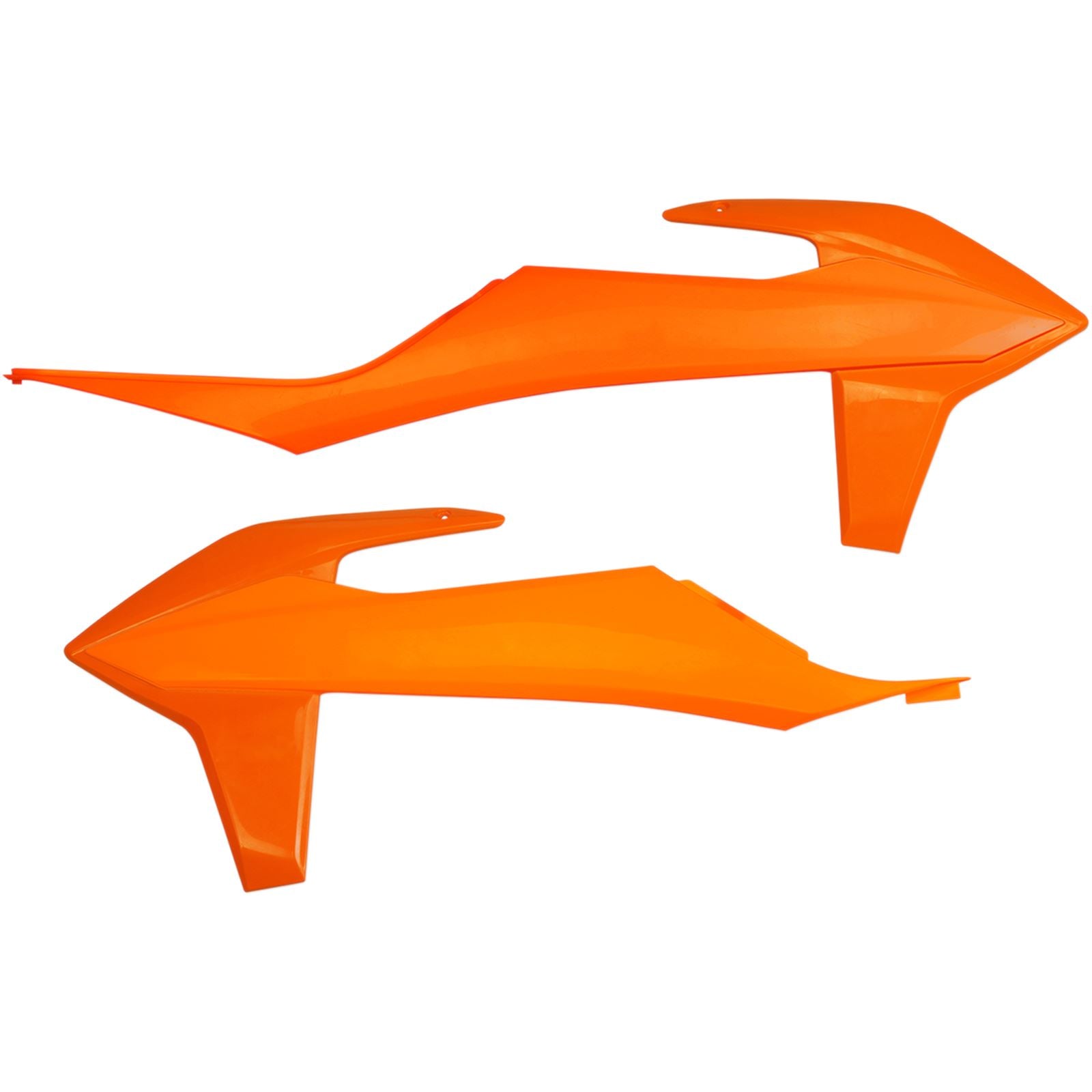UFO Plastics Radiator Shrouds - SX/SX-F - Orange [MPN: KT04092127]_486811