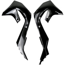 UFO Plastics Radiator Shroud - KX 450 F - Black [MPN: KA04751001]_486801